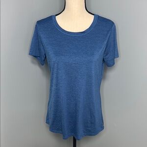 ***Eddie Bauer Women's Blue Activewear T-Shirt Sz S